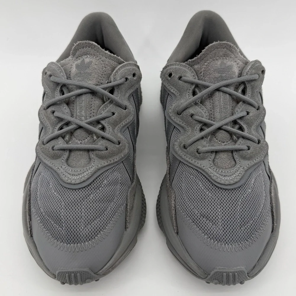 Adidas Ozweego Kids 6.5 (8 Women's) Grey Chunky Retro‎ Athletic Sneakers Shoes